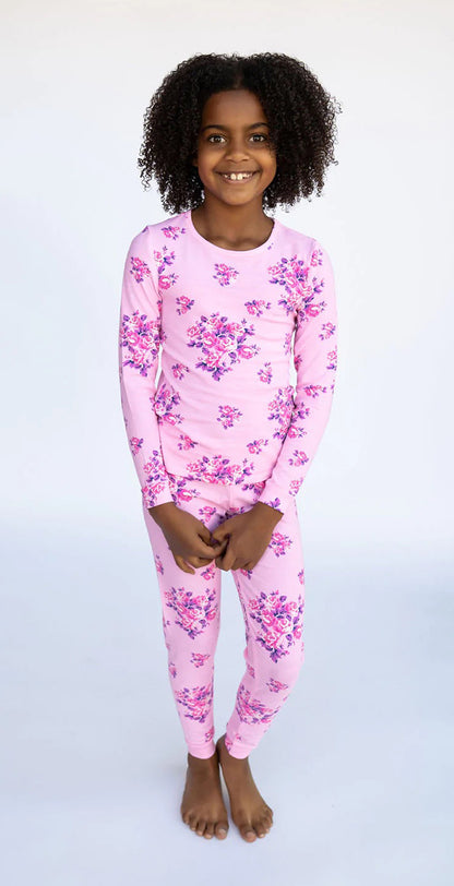 Lovey&Grink Pajamas - Sweet Floral, 4T