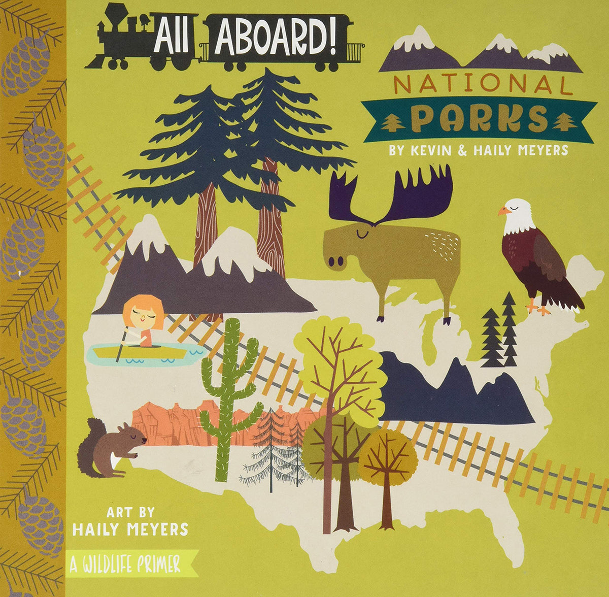 Lucy Darling Board Book - All Aboard National Parks