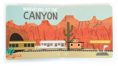 Lucy Darling Board Book - All Aboard National Parks