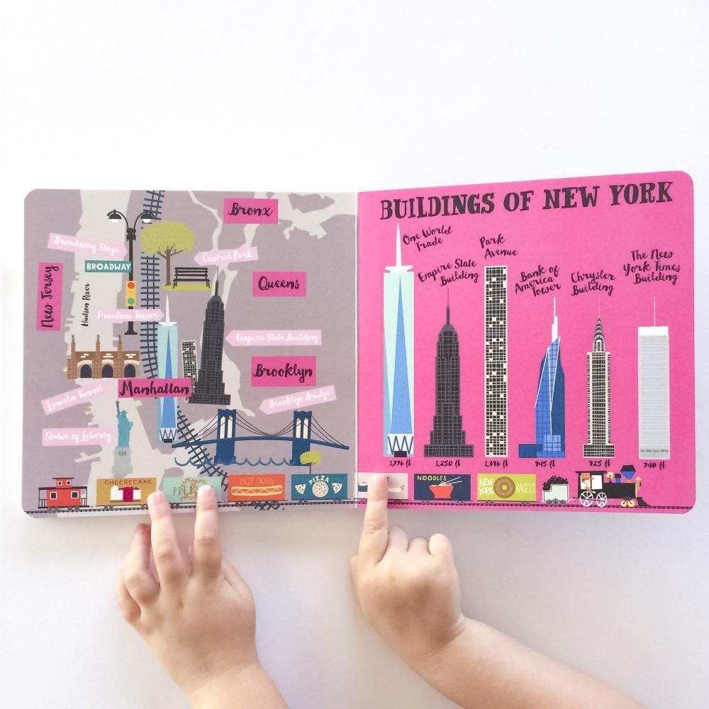 Lucy Darling Board Book - All Aboard New York City