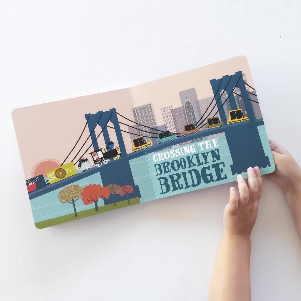 Lucy Darling Board Book - All Aboard New York City