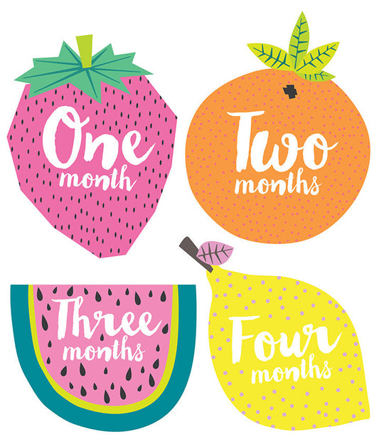 Lucy Darling Monthly Stickers - Tutti Frutti