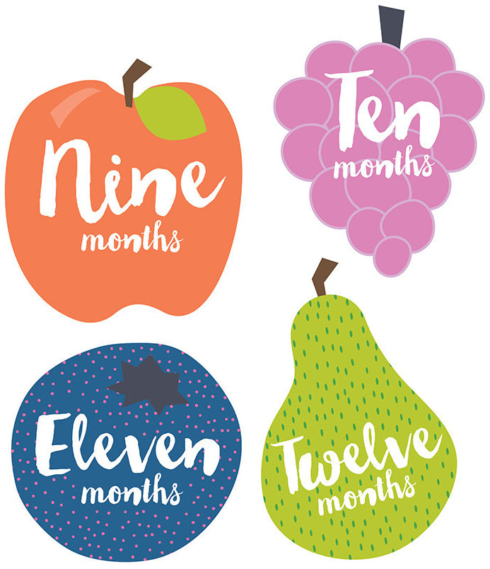 Lucy Darling Monthly Stickers - Tutti Frutti