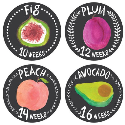 Lucy Darling Pregnancy Belly Stickers - Growing Garden