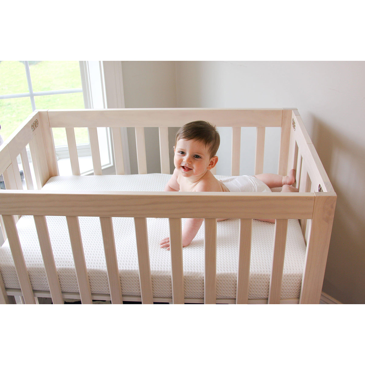 Lullaby Earth Breathe Safe Mini Crib Mattress