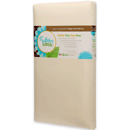 Lullaby Earth Super Lightweight 2 in 1 Crib Mattress  - LE14