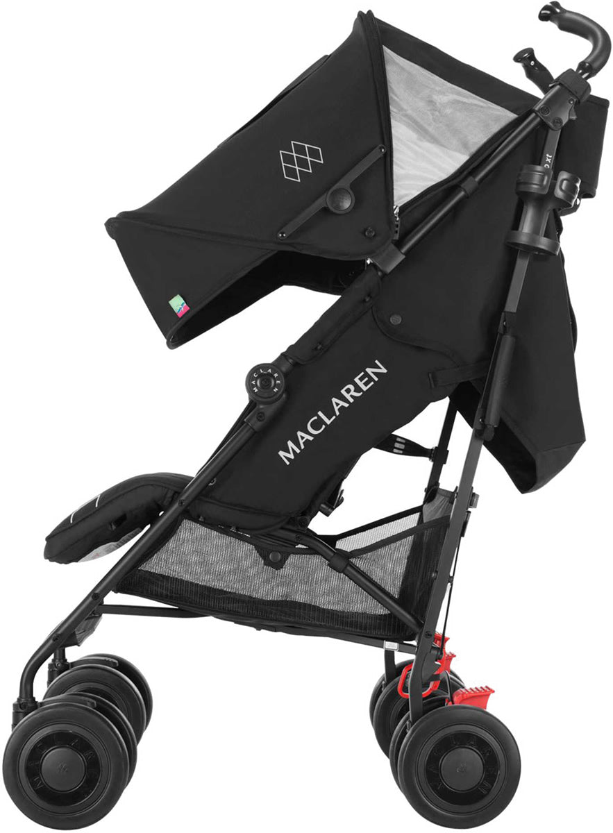 Maclaren 2016/2017 Techno XT Style Set Stroller - Black/Black