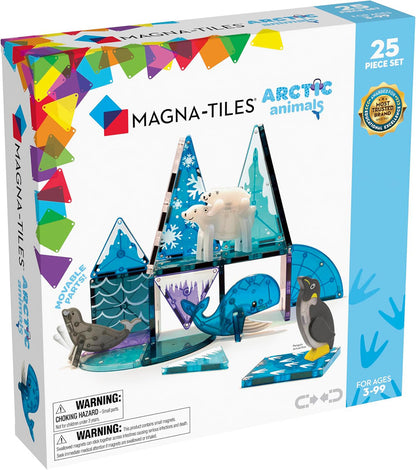 Magna-Tiles Arctic Animals, 25-Piece Set