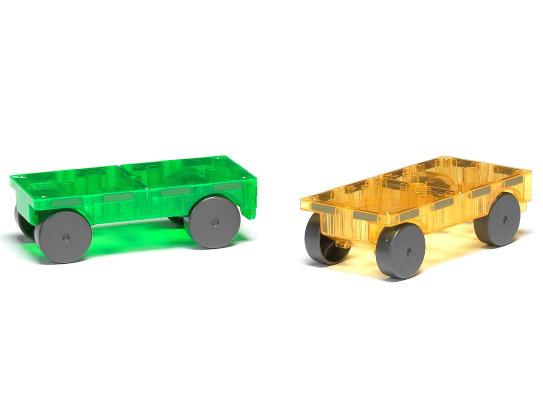 Magna-Tiles Cars 2 Piece Expansion Set