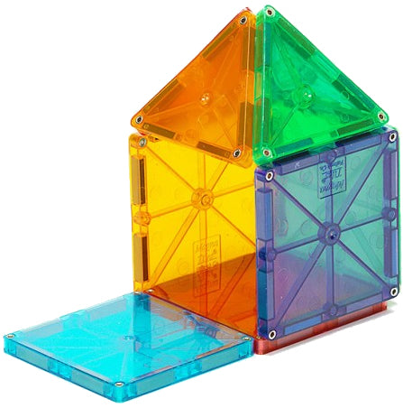 Magna-Tiles Clear Colors, 32 Piece Set