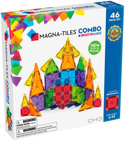 Magna-Tiles Combo, 46-Piece Set