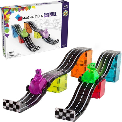 Magna-Tiles Downhill Duo, 40-Piece Set