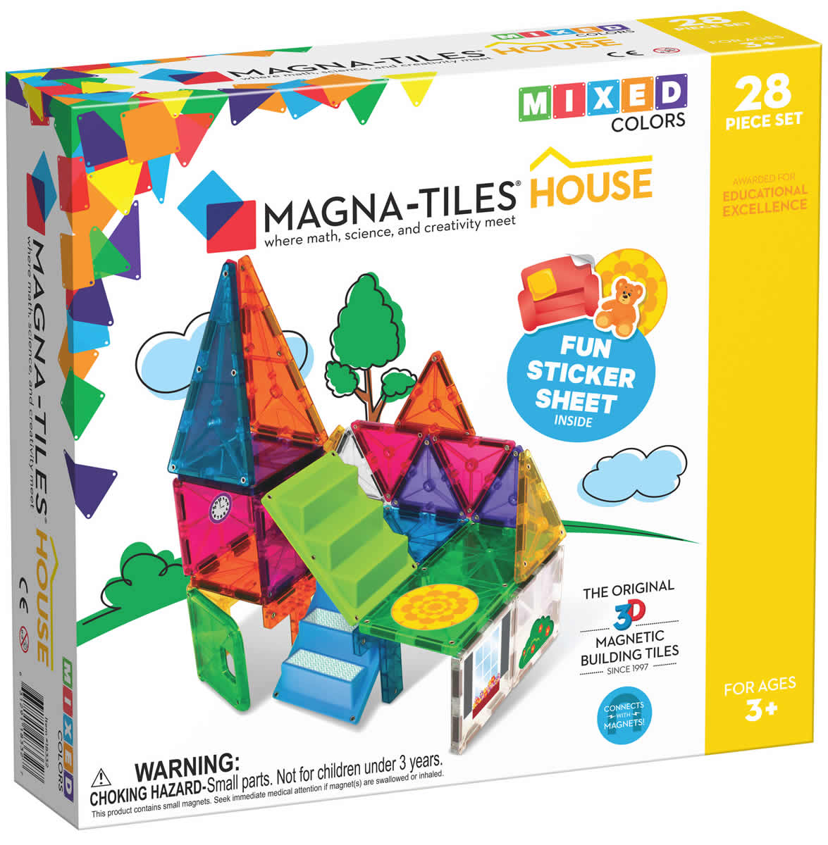 Magna-Tiles House 28-Piece Set