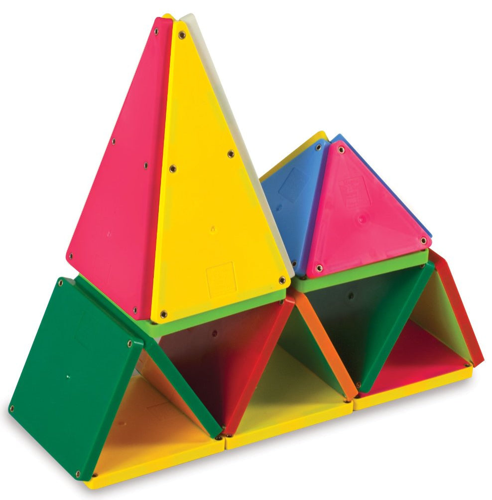 Magna-Tiles Solid Colors, 48 Piece DX Set