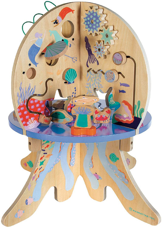 Manhattan Toy Deep Sea Adventure Wooden Toddler Activity Center