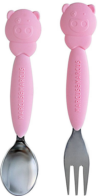 Marcus & Marcus Fork & Spoon Set - Pokey the Pig