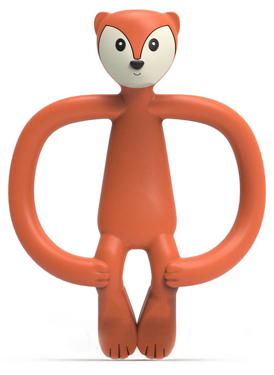 Matchstick Monkey Animal Teether - Fudge Fox