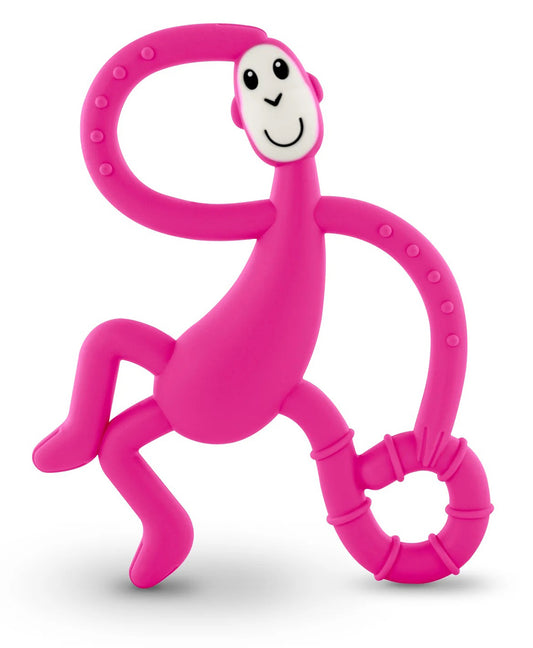 Matchstick Monkey Dancing Monkey Teether - Pink