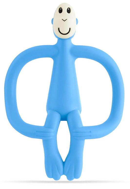 Matchstick Monkey Original Monkey Teething Toy - Light Blue