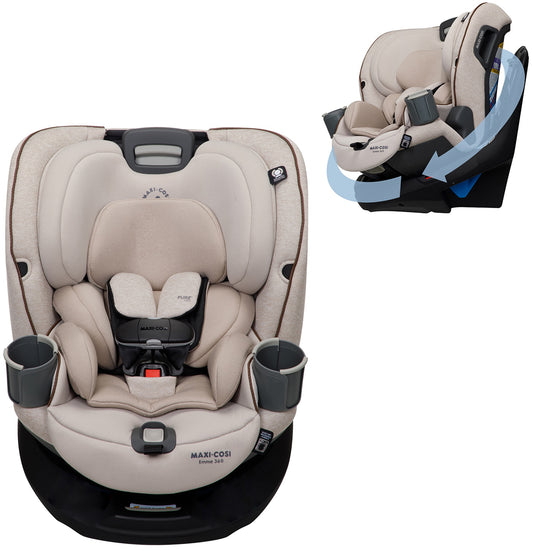 Maxi-Cosi Emme 360 Rotating All-in-One Convertible Car Seat - Desert Wonder