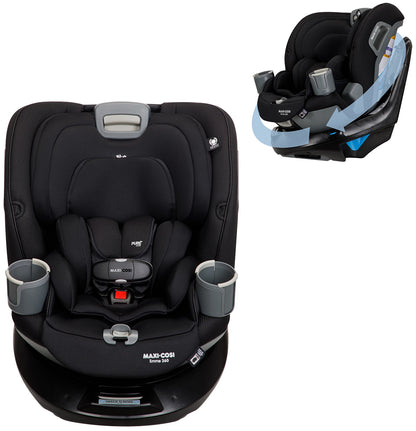 Maxi-Cosi Emme 360 Rotating All-in-One Convertible Car Seat - Midnight Black