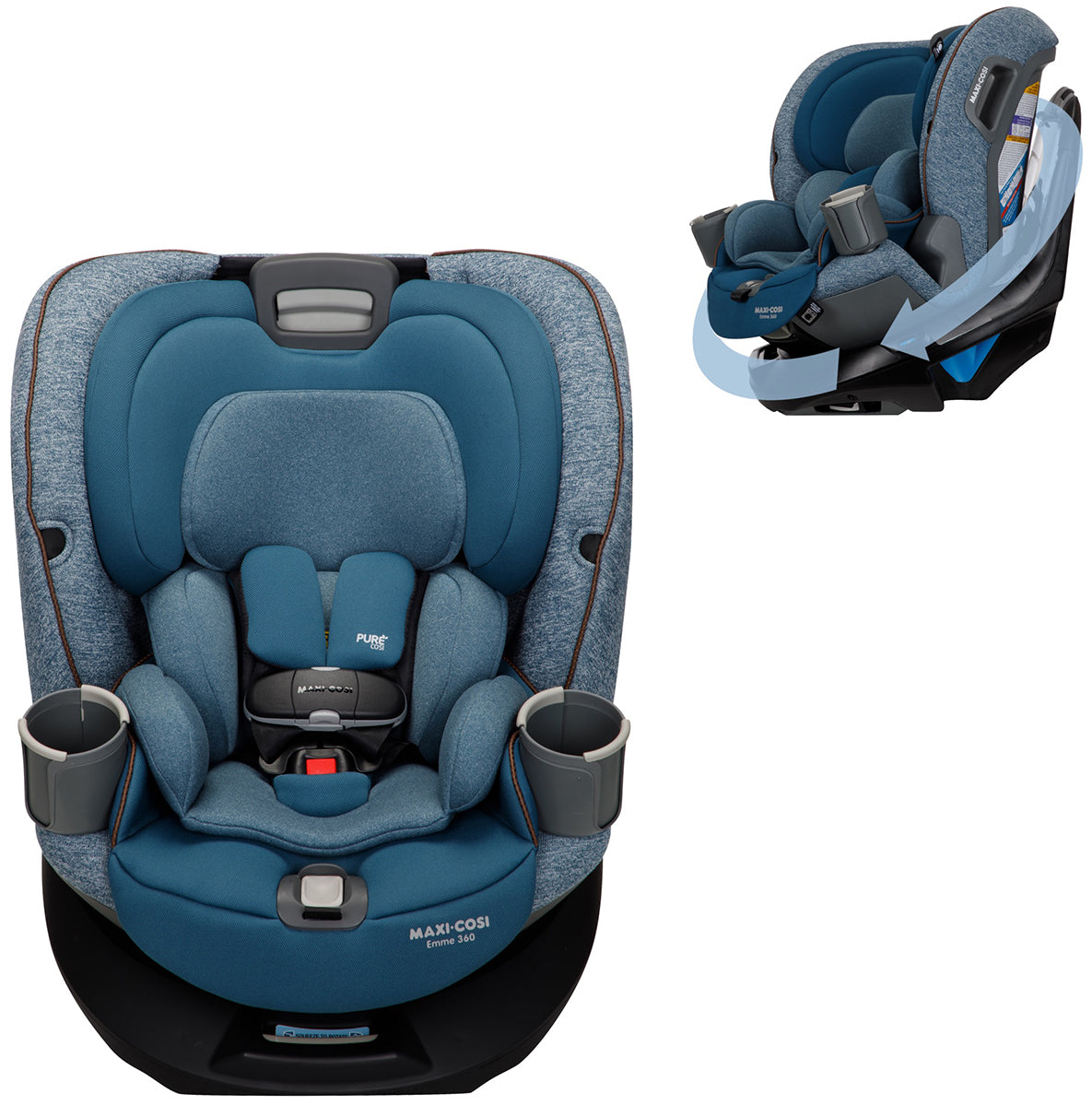 Maxi-Cosi Emme 360 Rotating All-in-One Convertible Car Seat - Pacific Wonder