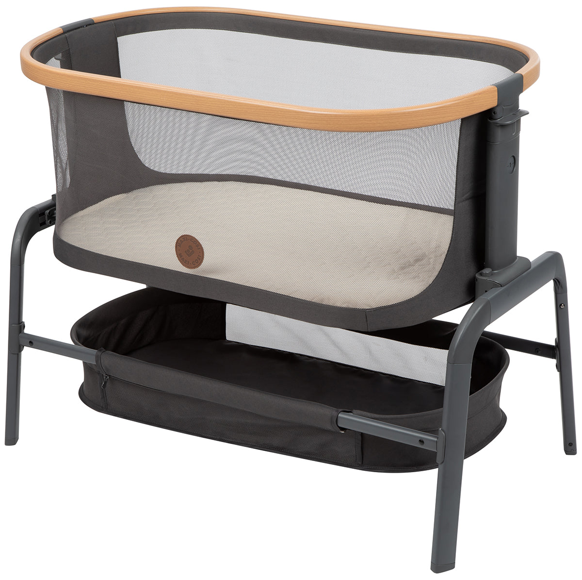 Maxi-Cosi Iora 2-In-1 Bedside Bassinet - Essential Graphite