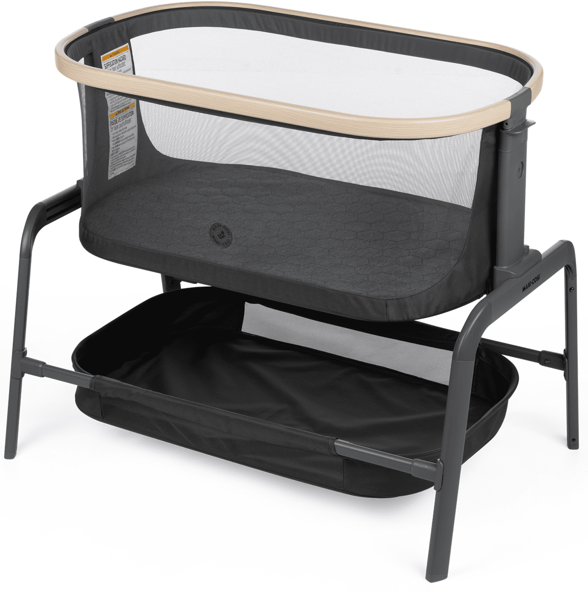 Maxi-Cosi Iora Bedside Bassinet - Classic Graphite