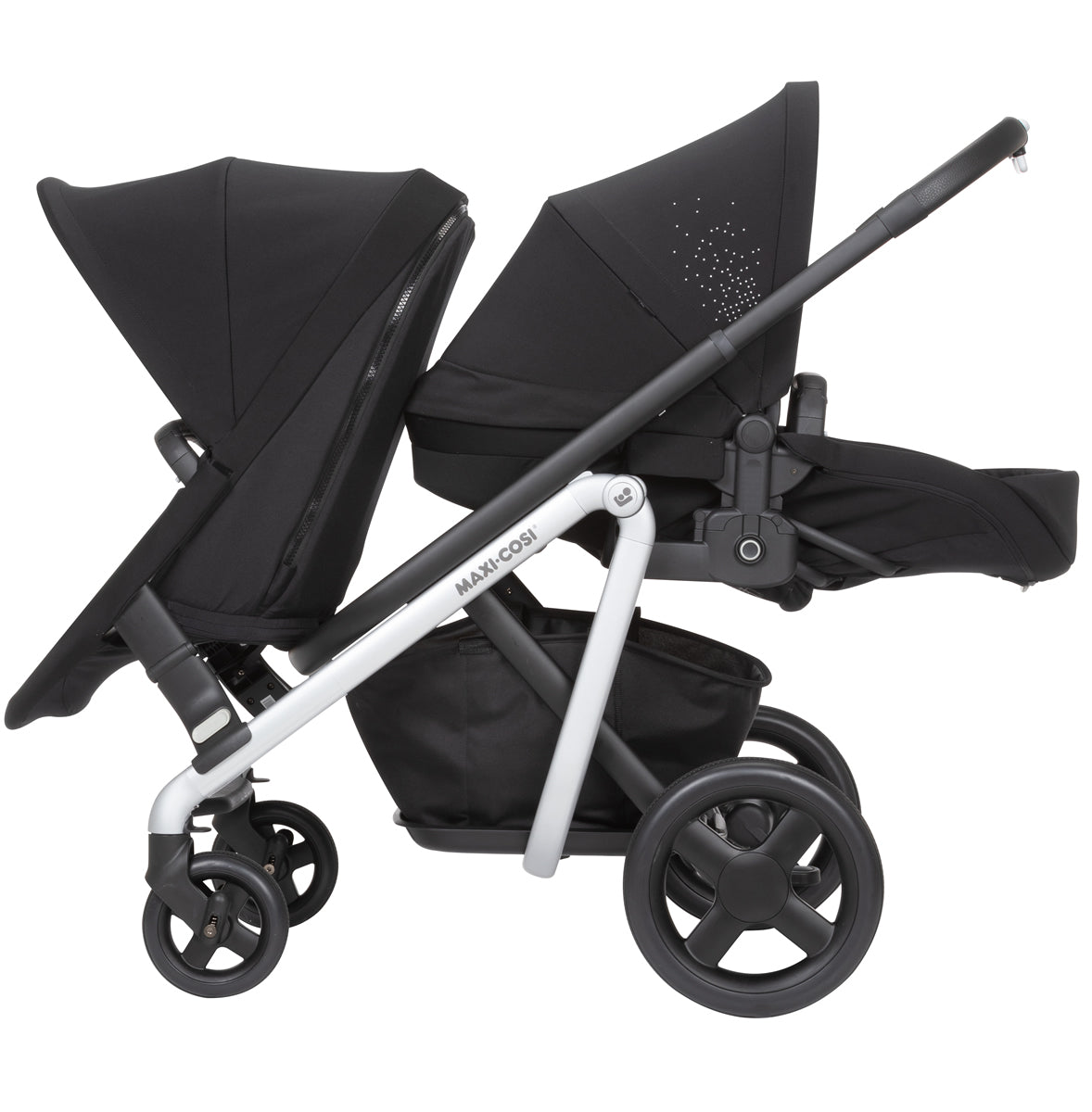 Maxi-Cosi Lila Double Stroller - Nomad Black