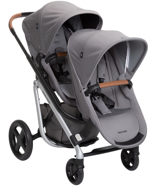 Maxi-Cosi Lila Double Stroller - Frequency Black/Nomad Black