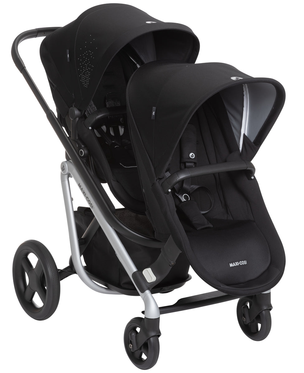 Maxi-Cosi Lila Double Stroller - Nomad Black