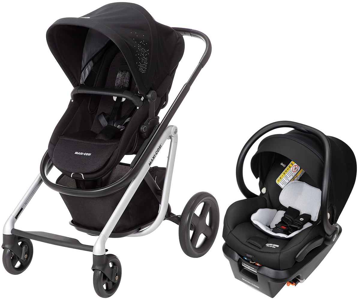 Maxi-Cosi Lila + Mico XP Max Travel System Bundle - Nomad Black / Essential Black