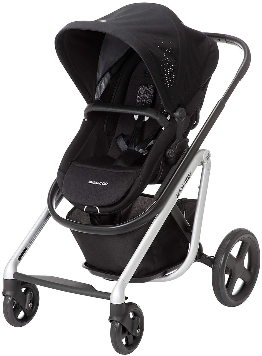 Maxi-Cosi Lila Single-to-Double Stroller - Frequency Black