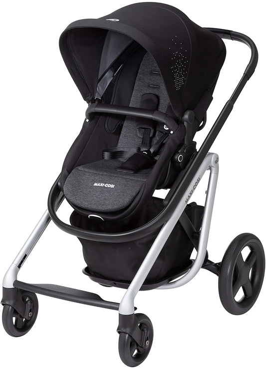 Maxi-Cosi Lila Single-to-Double Stroller - Nomad Black