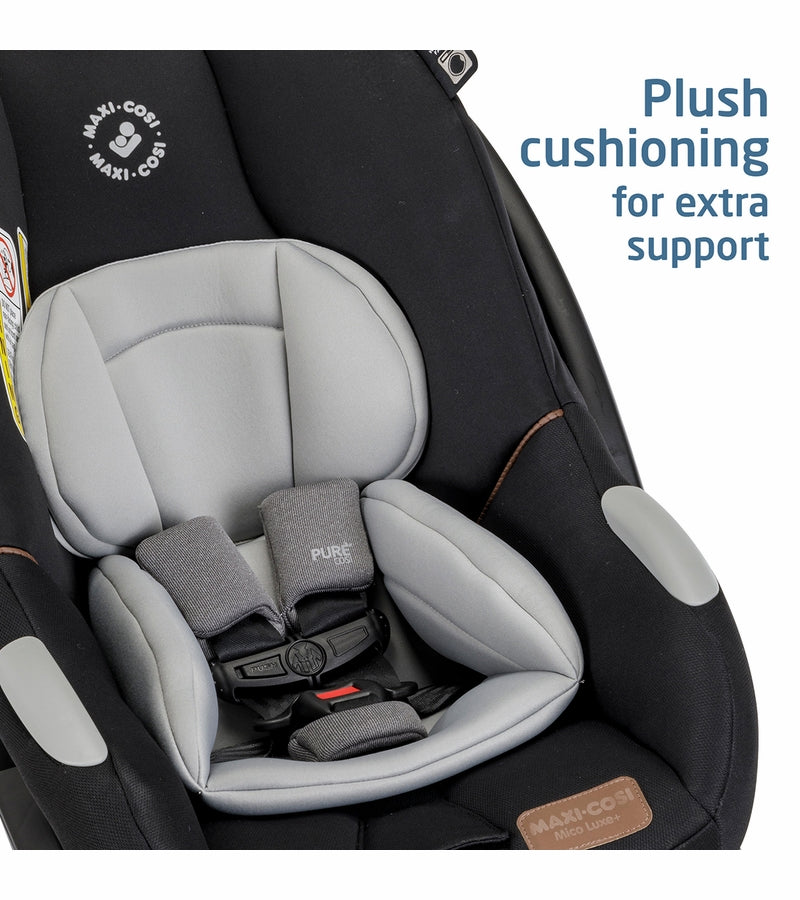 Maxi-Cosi Mico Luxe+ Infant Car Seat - Essential Black