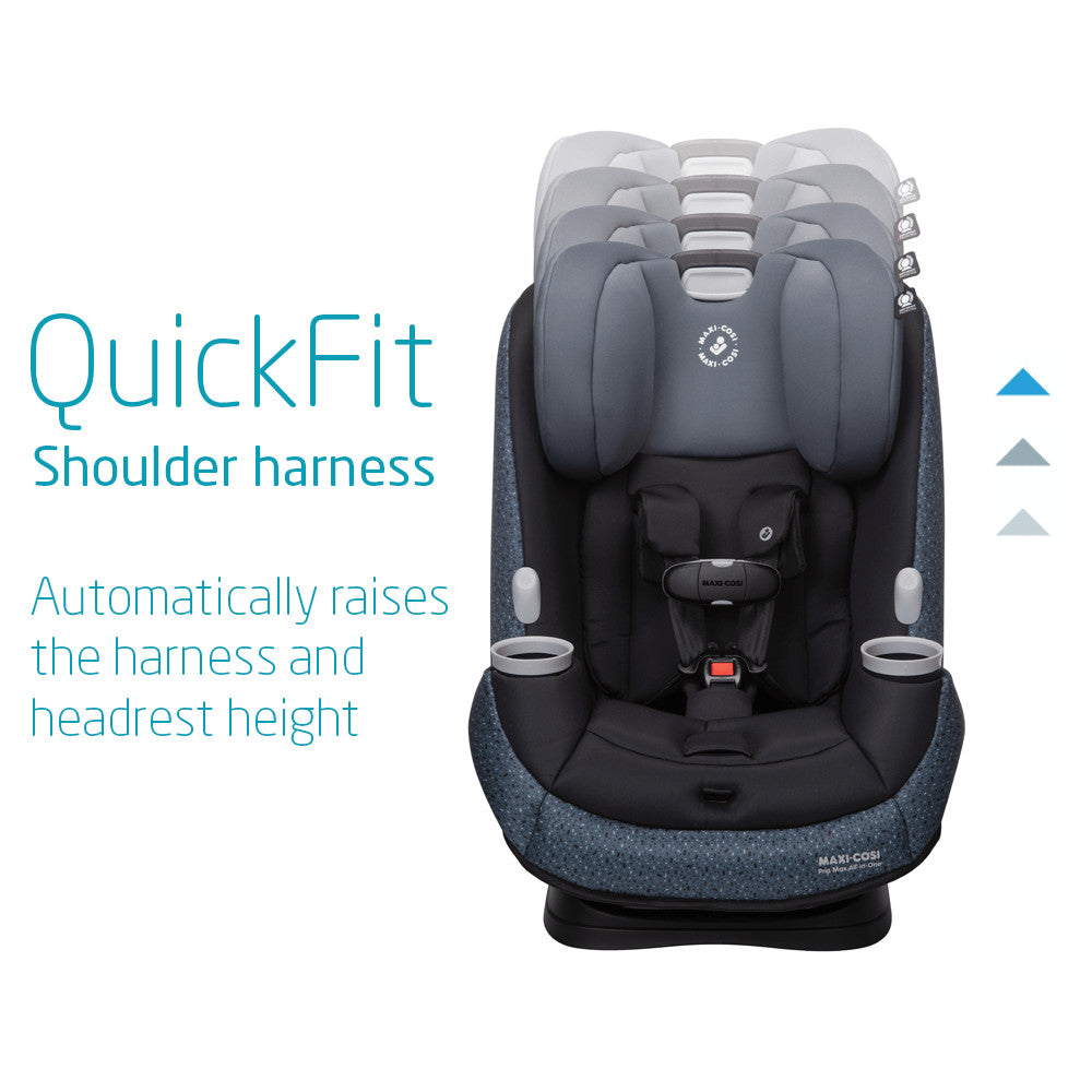 Maxi-Cosi Pria Max All-in-One Convertible Car Seat - Tetra Graphite (PureCosi)