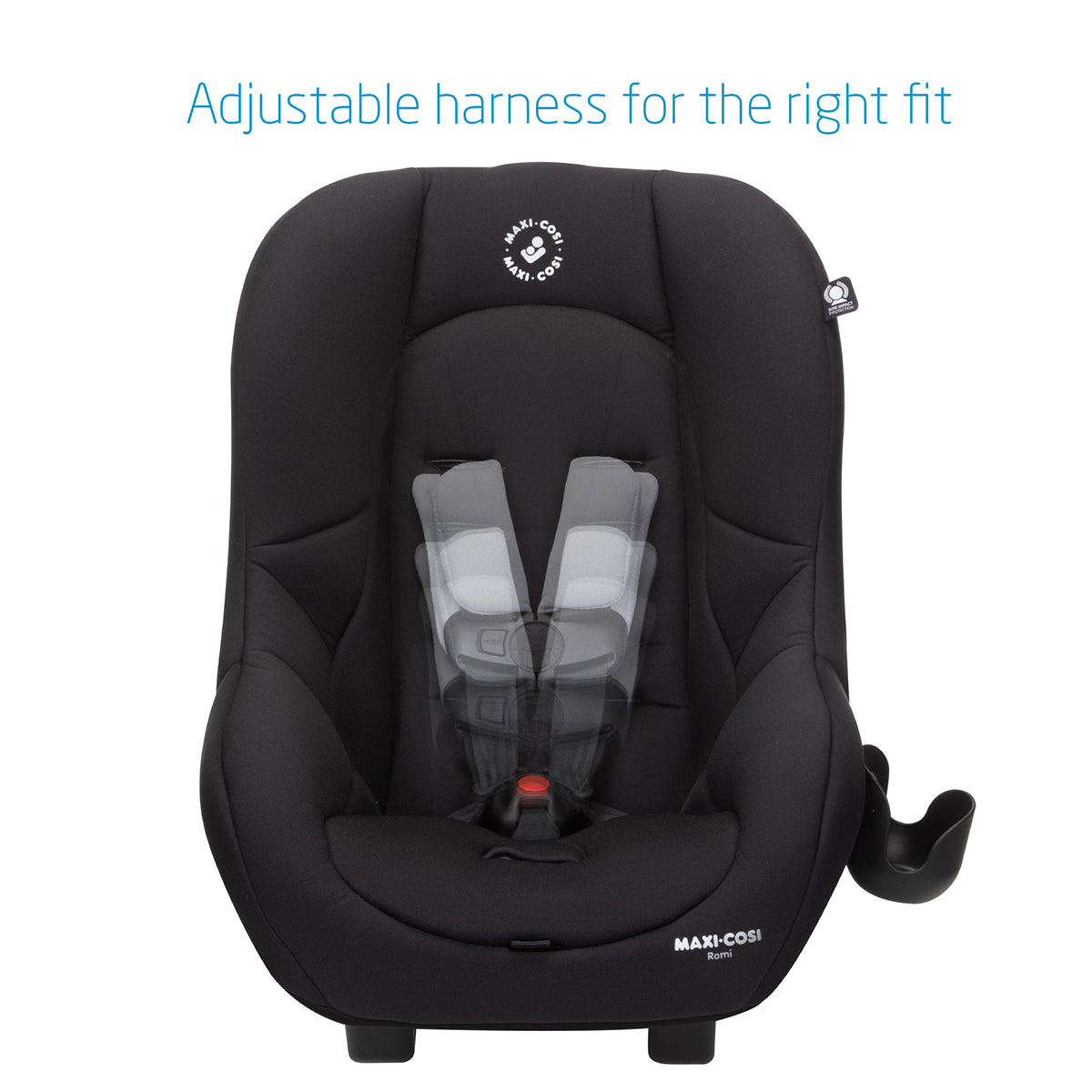 Maxi-Cosi Romi Lightweight Convertible Car Seat - Essential Black  (PureCosi)