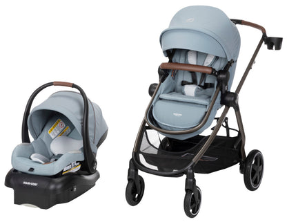 Maxi-Cosi Zelia 2 Luxe 5-in-1 Modular Travel System - New Hope Grey