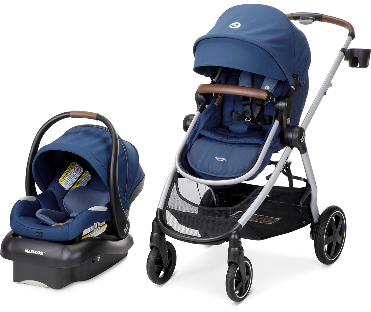 Maxi-Cosi Zelia 2 Luxe 5-in-1 Modular Travel System - New Hope Navy