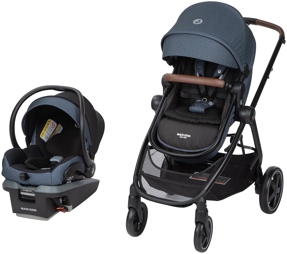 Maxi-Cosi Zelia 2 Max Travel System - Tetra Graphite