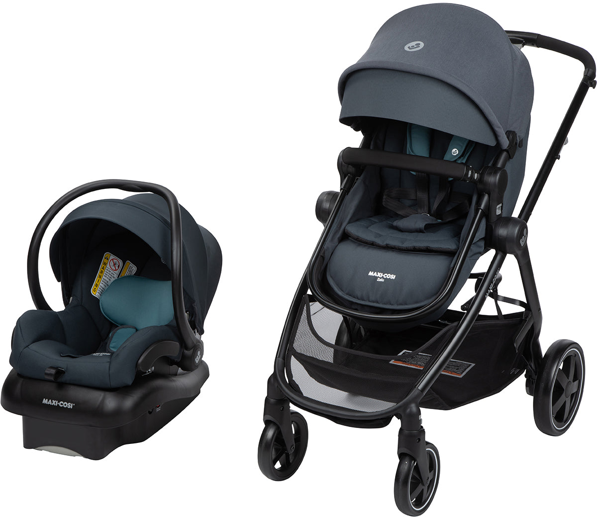 Maxi-Cosi Zelia 2 Travel System - Northern Grey