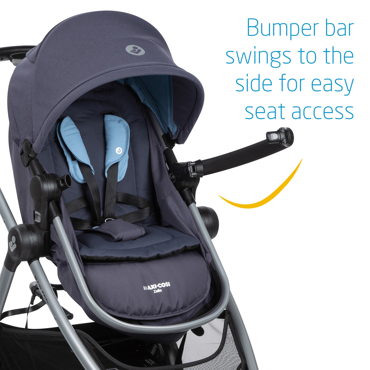 Maxi-Cosi Zelia 2 Travel System - Slated Sky