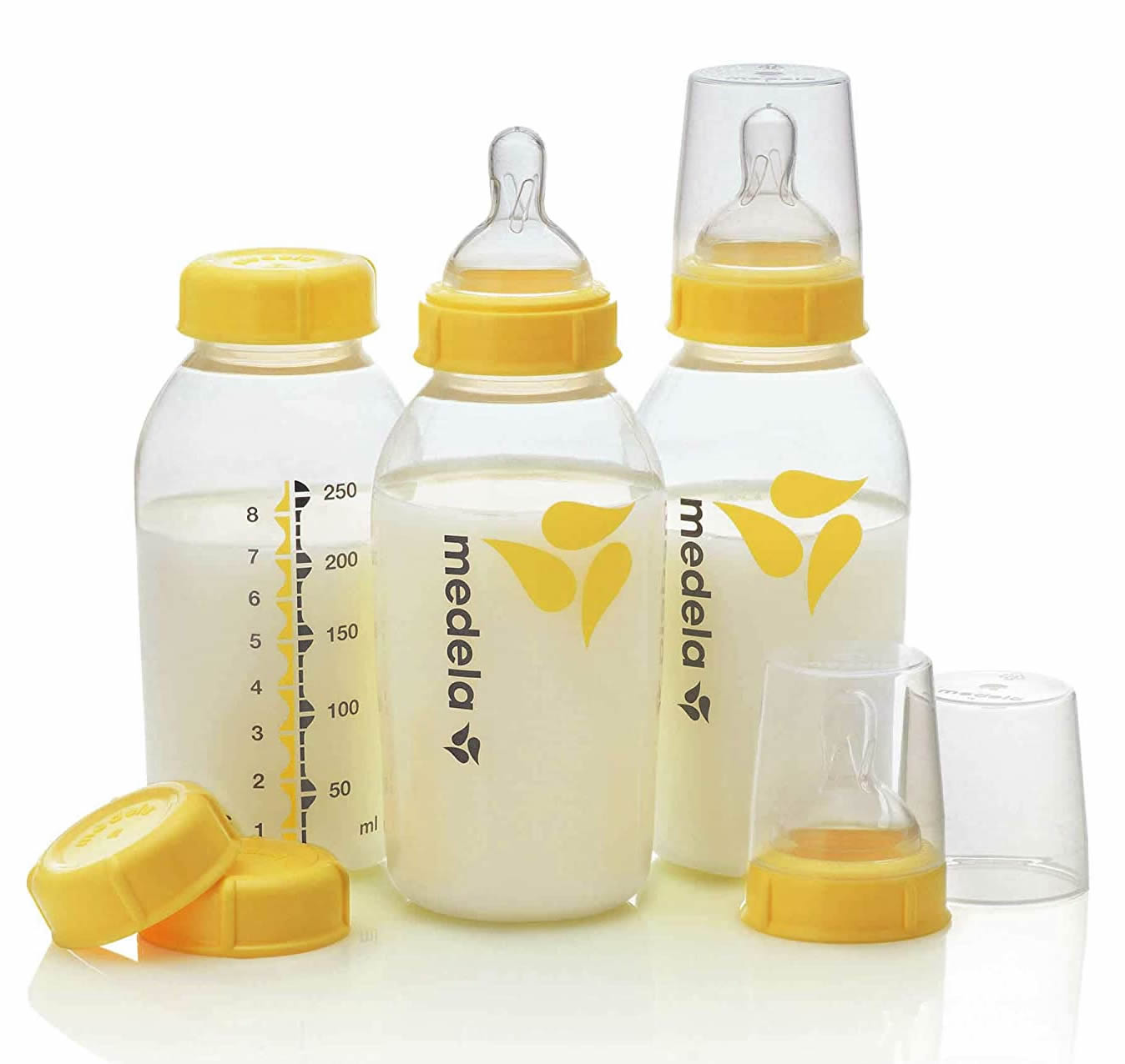 Medela Breast Milk Bottle Set, 8 oz - 3 Pack