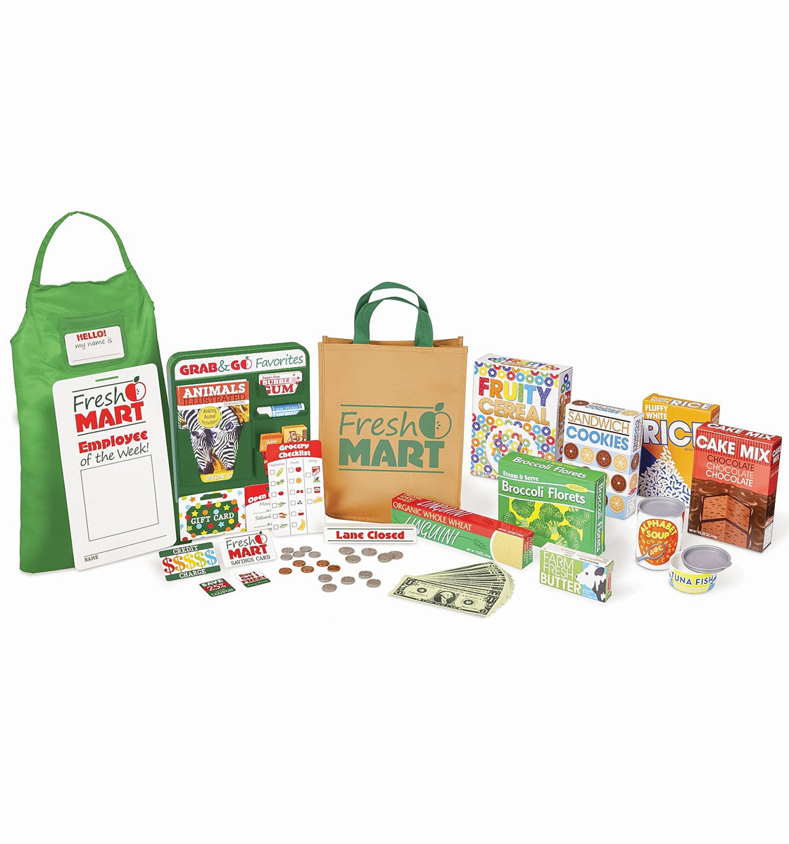 Melissa & Doug Fresh Mart Grocery Store Companion Collection