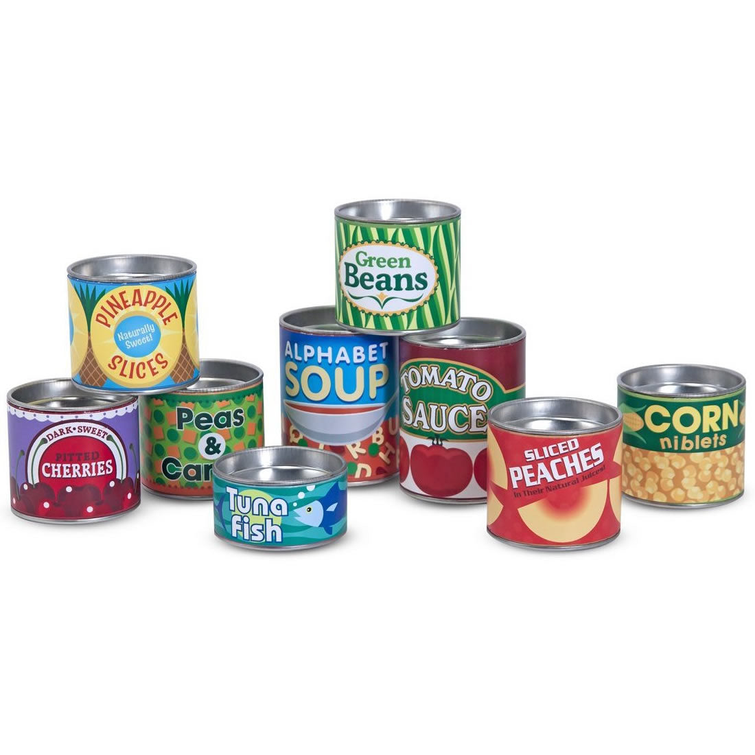 Melissa & Doug Let's Play House - Grocery Cans