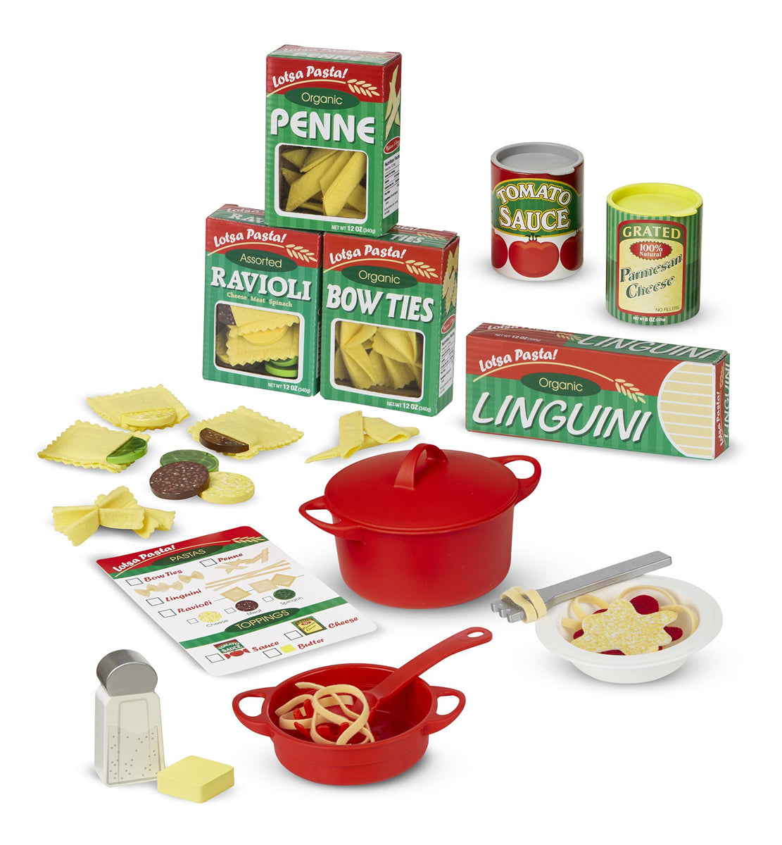 Melissa & Doug Prepare & Serve Pasta Set