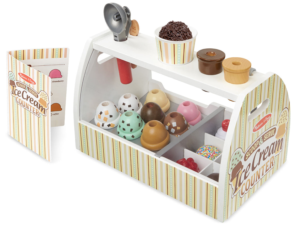 Melissa & Doug Scoop & Serve Ice Cream Counter