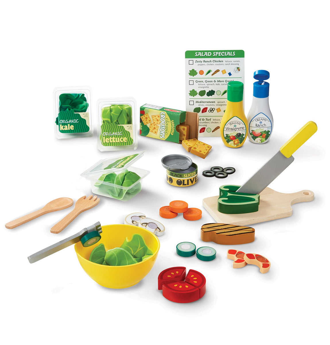 Melissa & Doug Slice & Toss Salad Set