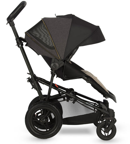 Micralite SmartFold Stroller + Bassinet - Carbon