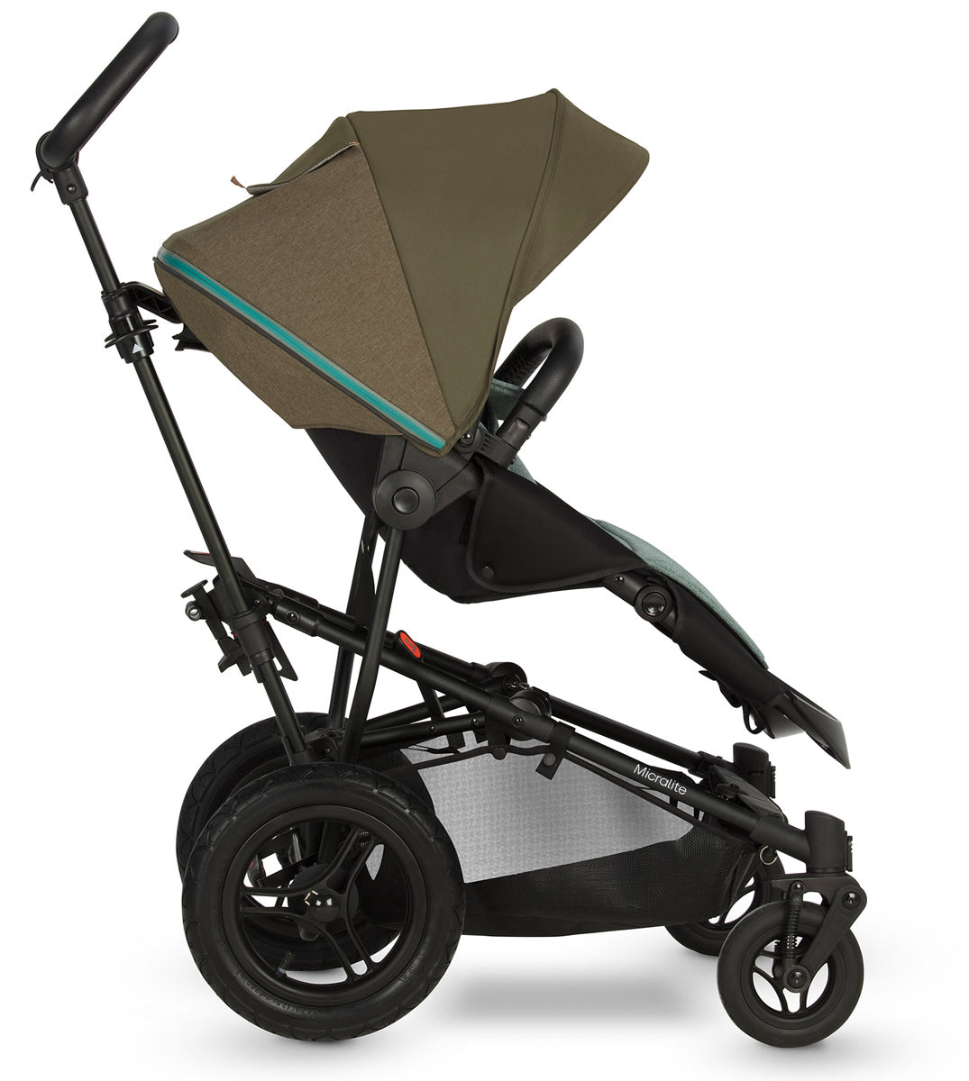 Micralite SmartFold Stroller + Bassinet - Evergreen